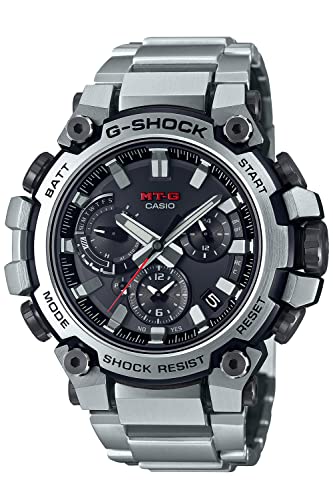 CASIO G-SHOCK MT-G MTG-B3000D-1AJF Silver Bluetooth Solar Atomic Men Watch NEW_1