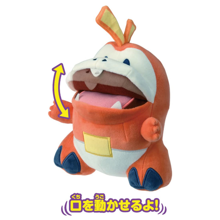 TAKARA TOMY Pokemon Plush Doll Fuecoco Polyester Video Game&Animation Character_3