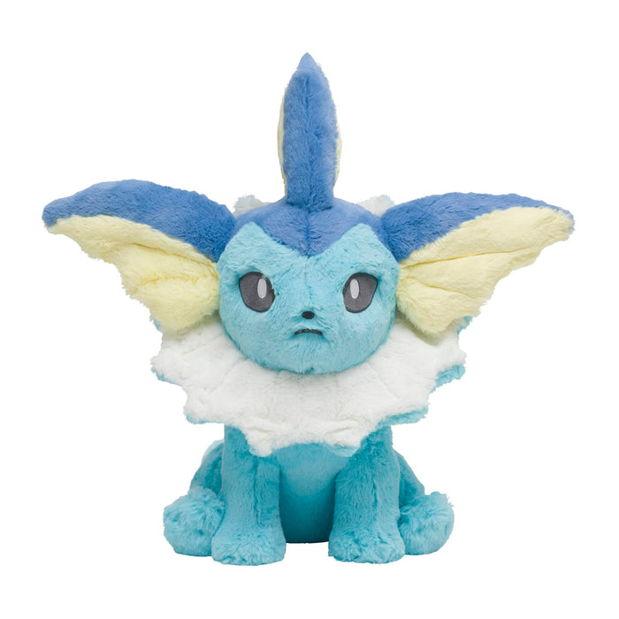 Pokemon Center Original Fluffy Hugging Plush Doll Vaporeon 42cm Polyester NEW_1