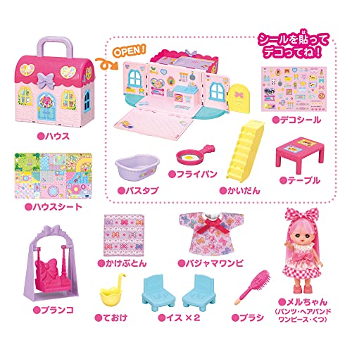 PILOT CORPORATION Pocket Mell-chan Doll Set My First PokeMell House DX ‎1851598_4