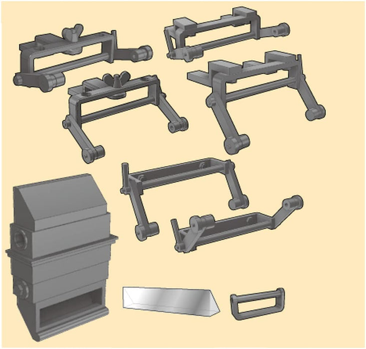 1/35 3D Periscope Set for German Marder III M w/Extra Hook Model Parts P35T-015_1