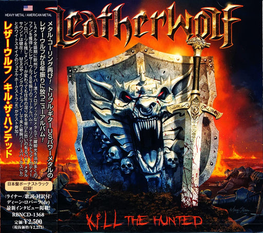 LEATHERWOLF Kill The Hunted Japan Edition CD Bonus Tracks RBNCD-1368 Metal NEW_2