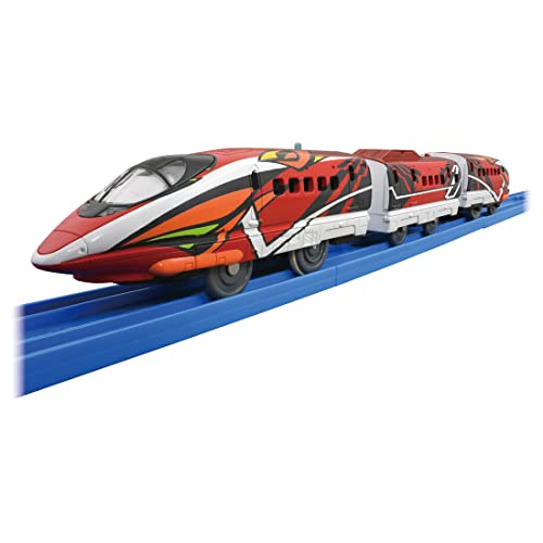 TAKARA TOMY Plarail 500 TYPE EVA-02 Train Figure Toy Battery Powered ‎902669 NEW_1