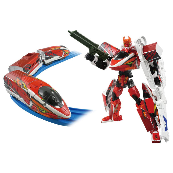 Plarail Shinkansen Transforming Robot Shinkalion Z 500 TYPE EVA-02 Action Figure_1