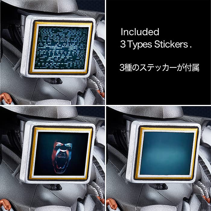 MODEROID RoboCop 2 Cain H220mm non-scale Assembly Plastic model kit w/decal NEW_5