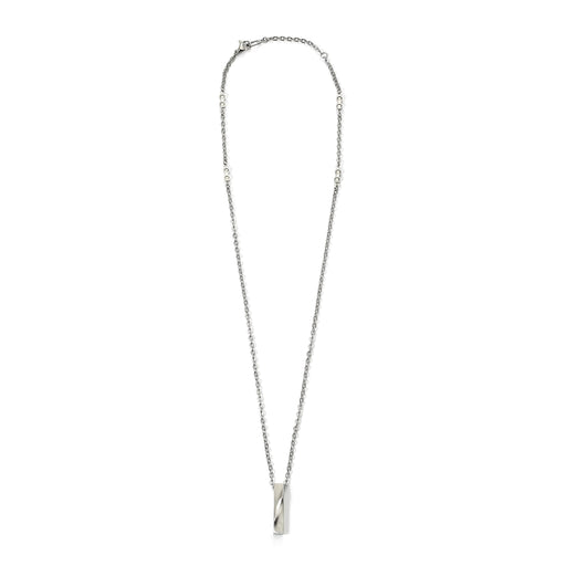 Colantotte COA Necklace Zest Twist Silver 51cm Plastic Unisex Adult ‎ABARR04F_1