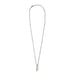Colantotte COA Necklace Zest Twist Silver 51cm Plastic Unisex Adult ‎ABARR04F_1