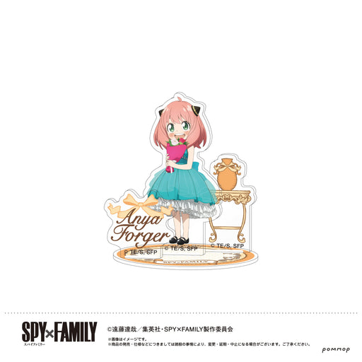 POMMOP SPY x FAMILY B Anya Forger Bouquet Acrylic Stand U9122L042 Made in Japan_2