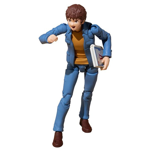 G.M.G. Mobile Suit Gundam E.F.S.F. 07 Amuro Ray & Fraw Bow 100mm Figure MGH83505_2