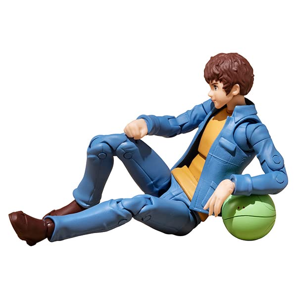 G.M.G. Mobile Suit Gundam E.F.S.F. 07 Amuro Ray & Fraw Bow 100mm Figure MGH83505_4