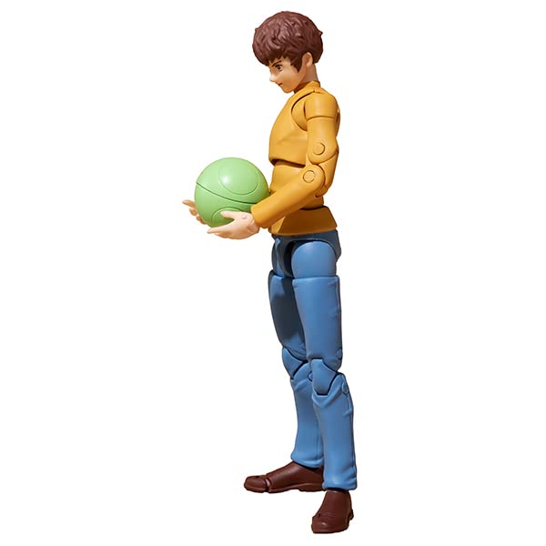G.M.G. Mobile Suit Gundam E.F.S.F. 07 Amuro Ray & Fraw Bow 100mm Figure MGH83505_5