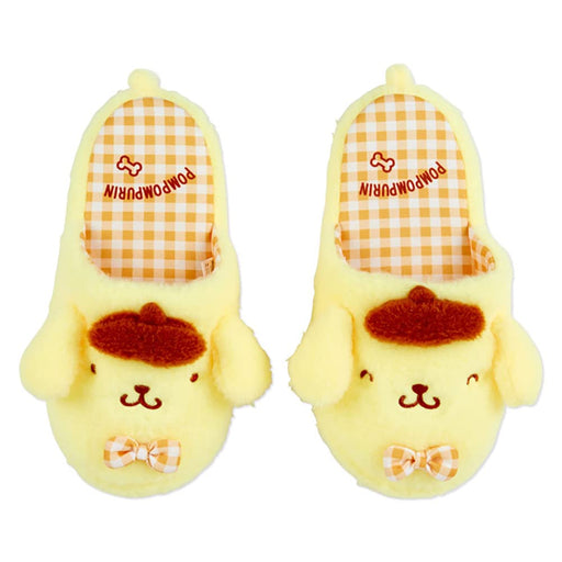 Sanrio Pompompurin Face Slippers 626635 One-size Yello Polyester PVC Plush Doll_2