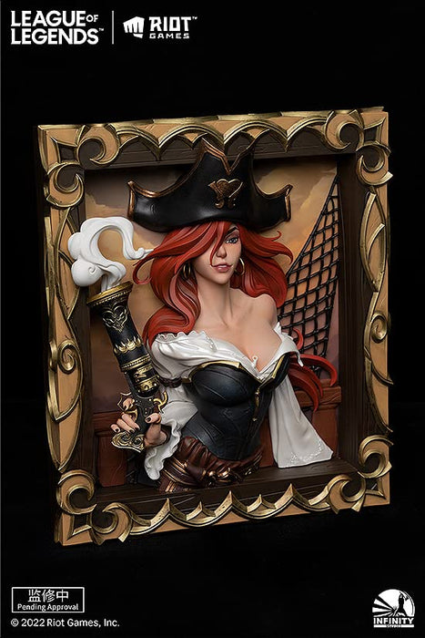 Infinity Studio x League of Legends The Bounty Hunter Miss Fortune 3D Frame NEW_2