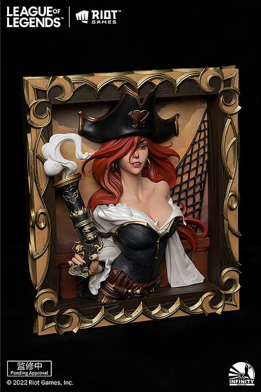 Infinity Studio x League of Legends The Bounty Hunter Miss Fortune 3D Frame NEW_2