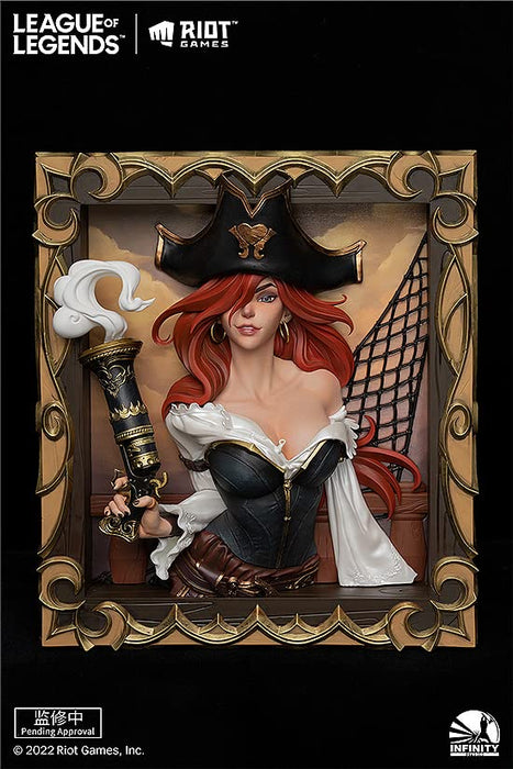 Infinity Studio x League of Legends The Bounty Hunter Miss Fortune 3D Frame NEW_3