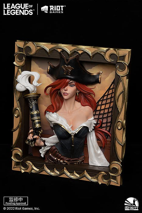 Infinity Studio x League of Legends The Bounty Hunter Miss Fortune 3D Frame NEW_4