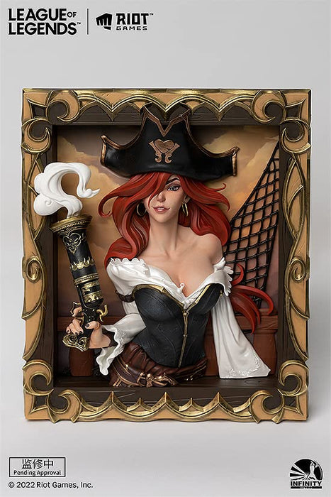 Infinity Studio x League of Legends The Bounty Hunter Miss Fortune 3D Frame NEW_5