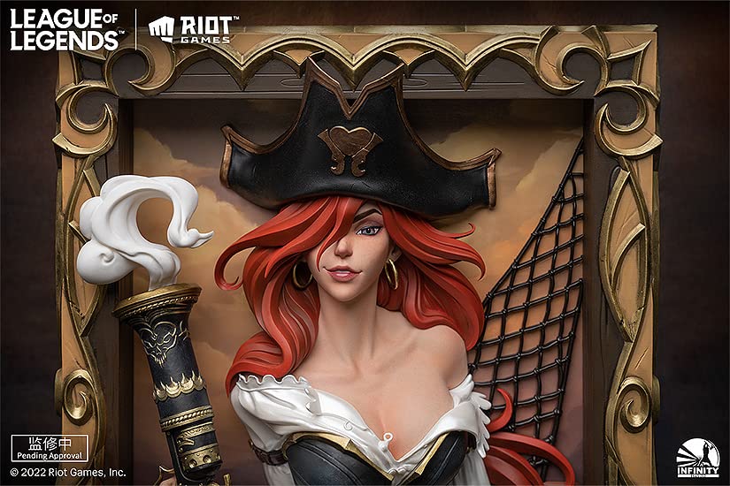 Infinity Studio x League of Legends The Bounty Hunter Miss Fortune 3D Frame NEW_8