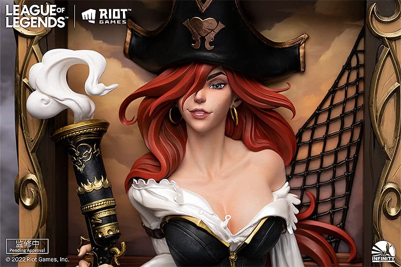 Infinity Studio x League of Legends The Bounty Hunter Miss Fortune 3D Frame NEW_9