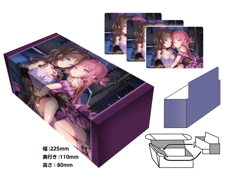 Culture Entertainment Illustration Paper Card Box NT illust Anmi W225xD110xH80mm_2