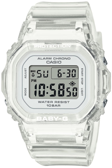 CASIO Baby-G BGD-565US-7JF Clear Color Women Watch Day/Date Stopwatch Resin NEW_1