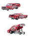 Hot Wheels Premium 2 Pack Mix '72 Plymouth Cuda Snake & Duster Mongoose HFF29_3