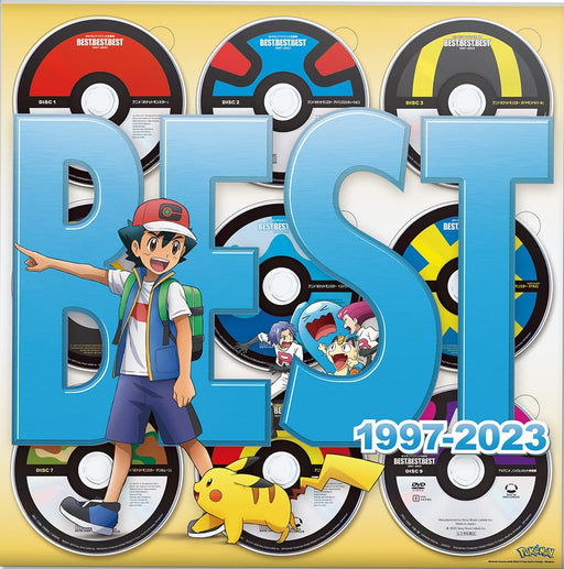 Pokemon TV Anime Theme Song BEST OF BEST OF BEST 1997-2023 CD+DVD SRCL-12390 NEW_1