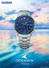 Casio Oceanus OCW-S5000F-2AJF Blue Dial Manta Slim Case Chrono Men Watch NEW_2