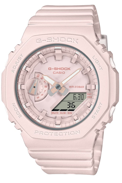 CASIO G-SHOCK GMA-S2100BA-4AJF Total Pink Mid Size Analog Digital Women Watch_1