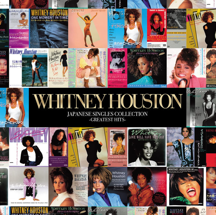 Whitney Houston Japanese Single Collection Greatest Hits CD+DVD SICP-31591 NEW_1