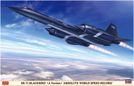 Hasegawa 1/72 SR-71 BLACKBIRD A Version ABSOLUTE WORLD SPEED RECORD kit 2425 NEW_1