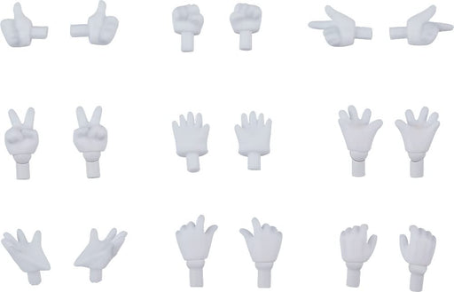 Good Smile Company Nendoroid Doll Hand Parts Set Gloves Ver. White Set of 9 NEW_1