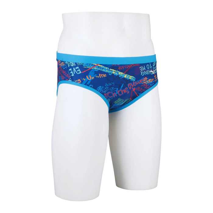 MIZUNO N2MB2571 Men's EXER SUITS Super Short Ri Collection Blue Size S Polyester_4
