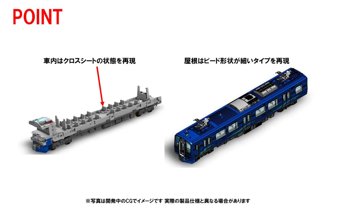 Tomix N gauge Shinano Railway SR1-100 Sinano Sunrise Set 6-Car Set 98819 NEW_3