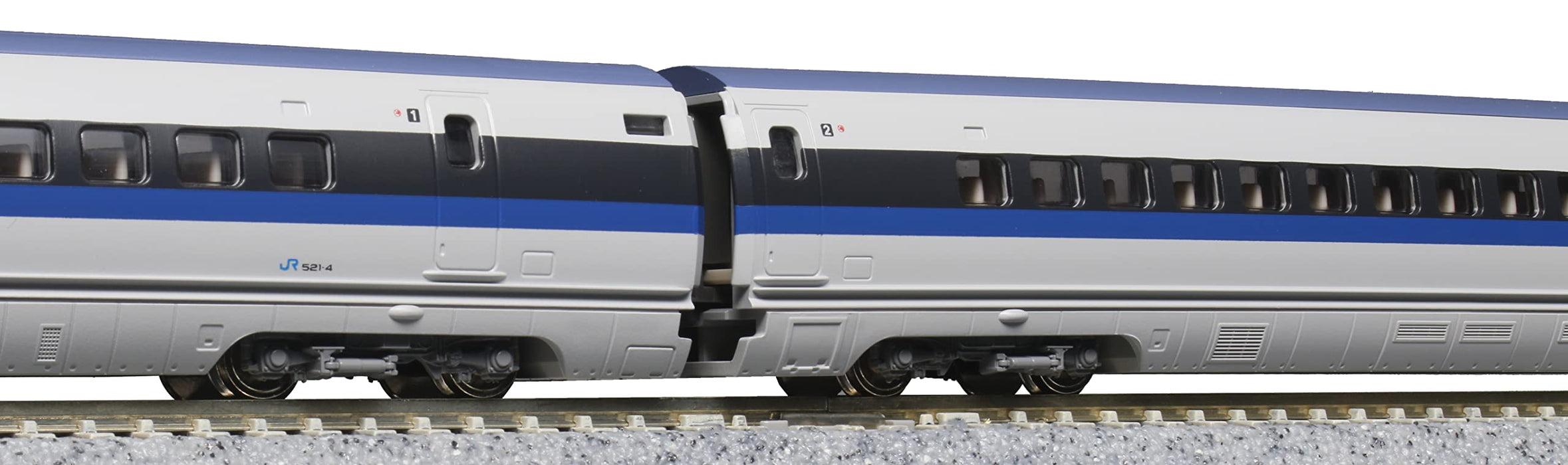 KATO 10-1795 N Gauge 500 Series Shinkansen Nozomi 8-Car Expansion Set Railway_2