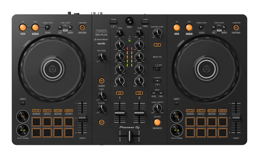 Pioneer DDJ-FLX4 2-Channel Serato Lite Rekordbox Software DJ Controller Black_1