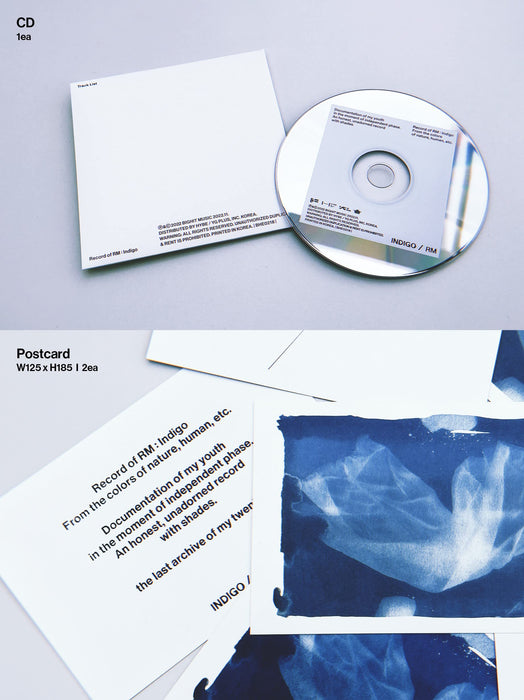 RM (BTS) 'Indigo' Book Edition Korean edition BHE0218 CD+Book K-Pop YG Plus NEW_5