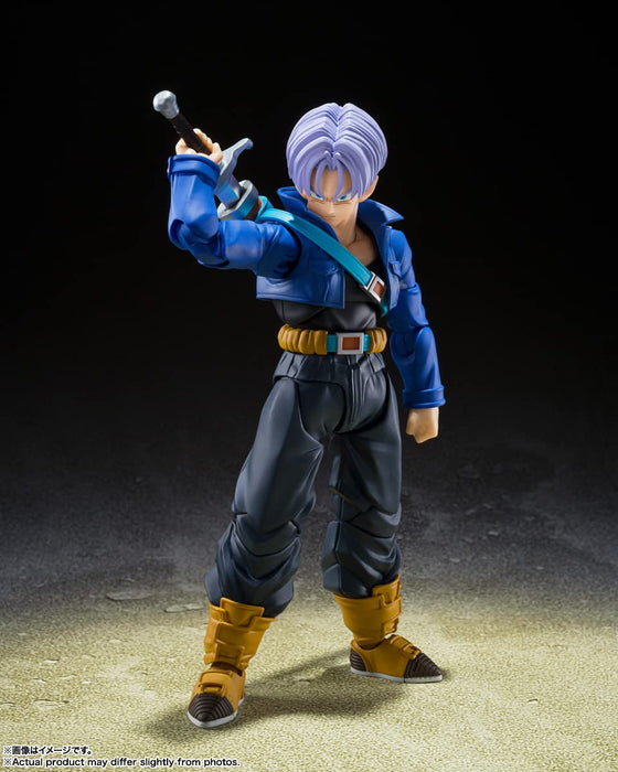 S.H.Figuarts Super Saiyan Trunks Boy from the Future 140mm Figure ‎BDISD640321_3