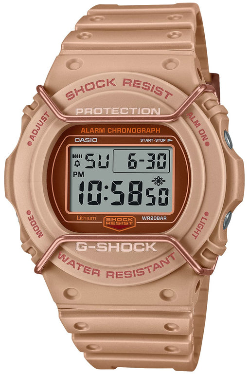 CASIO DW-5700PT-5JF G-SHOCK Tone on tone Series Men's Watch Brown Resin Band NEW_1