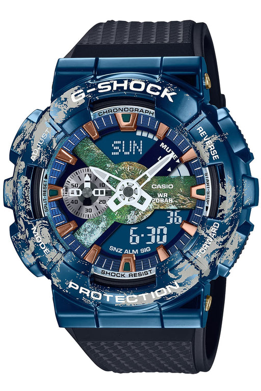 CASIO G-SHOCK GM-110EARTH-1AJR Planet Earth Inspired Men's Watch Resin Band NEW_1