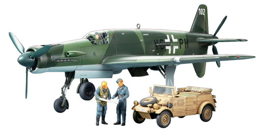 TAMIYA 1/48 DORNIER Do335A PFEIL & KUBELWAGEN TYPE 82 Plastic Model Kit 25206_1