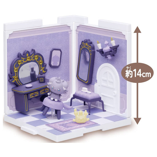 Pokemon Espurr & Milcery Pokepeace House dressing room Kit Plastic Purple NEW_2
