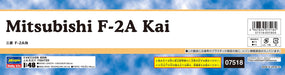 Hasegawa 1/48 Japan Air Self-Defense Force Mitsubishi F-2A Kai Model kit 7518_3