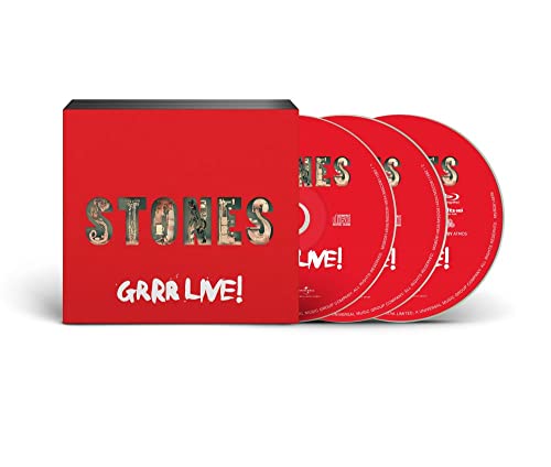 Blu-ray+SHM-CD GRRR Live! The Rolling Stones Japan Bonus Track UIXY-15050 NEW_1