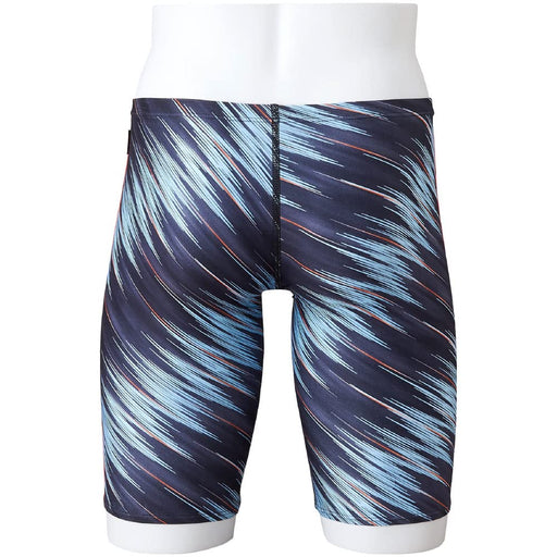 MIZUNO N2MBA073 Men's Swimsuit EXER SUIT Half Spats Black x Turquoise Size S NEW_2