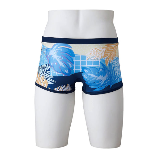 MIZUNO N2MBA068 Men's Swimsuit EXER SUITS Short Spats Size S Navy Polyester NEW_2