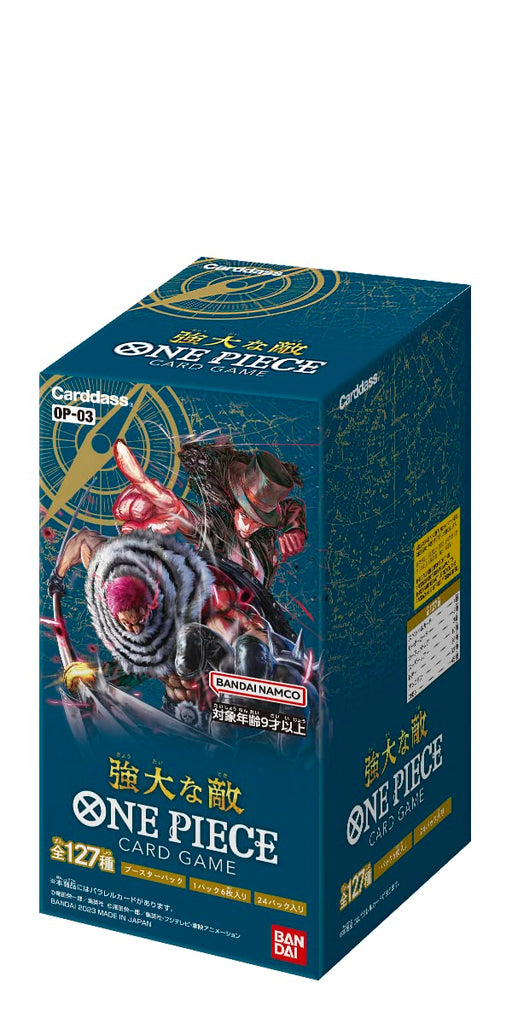 BANDAI ONE PIECE Trading Card Game Mighty Enemies OP-03 Booster Box Japanese ver_1