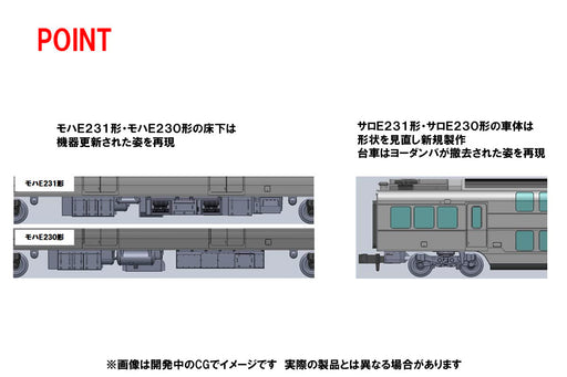 Tomix N gauge E231-1000 Tokaido Line Renewaled Design Basic 4-Car Set A 98515_2
