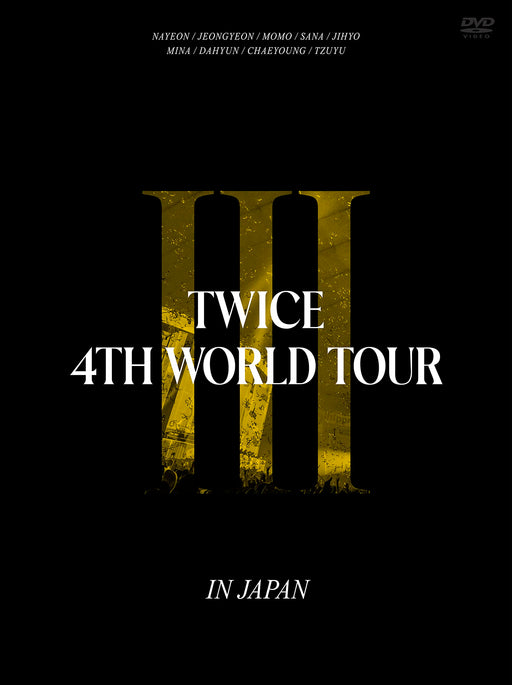 TWICE 4TH WORLD TOUR III IN JAPAN Ltd/ed. 2 DVD+Photobook+Post Card WPBL-90601_1