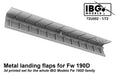 1/72 3D Printed Metal Landing Flaps from Fw190D Family Model Parts PBU7202 NEW_2